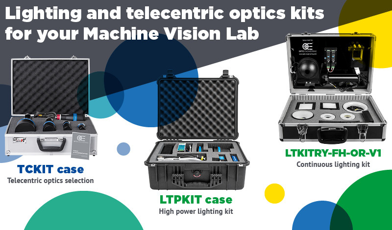 Lighting and telecentric optics kits EN
