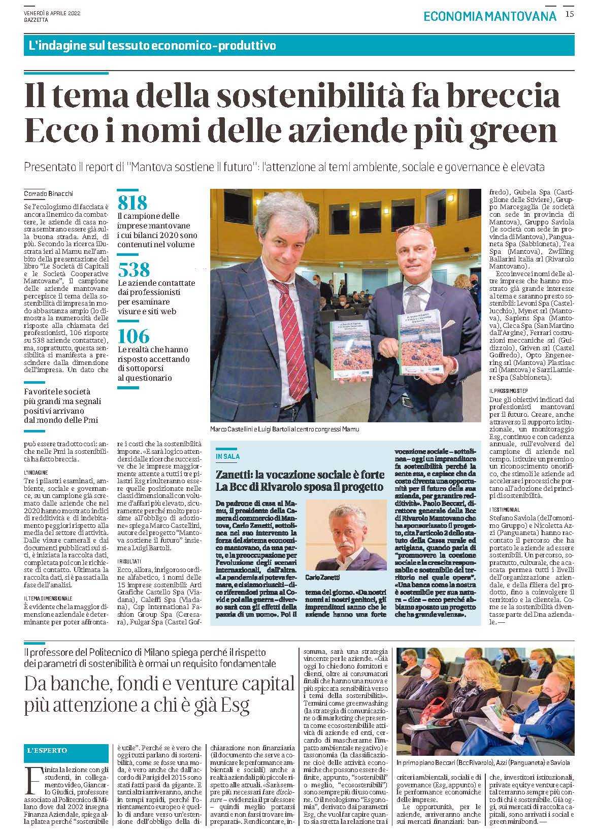 Articolo Convegno Gazzetta di Mantova 080422 ad alta risoluzione