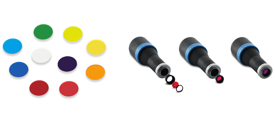 Filters for telecentric lenses and fixed focal length lenses | OPFI