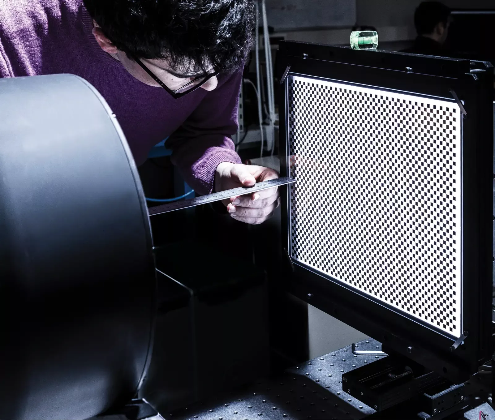 Optical test bench
