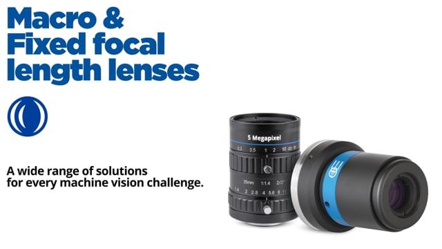 A wide range of solutions for every machine vision challenge.