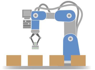 Robot guidance for fast pick and place