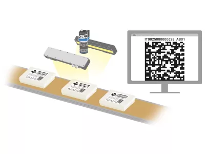 Lesen von DataMatrix-Codes auf pharmazeutischen Verpackungen - LTBRZ3-Serie
