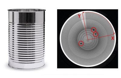 Check containers inner defects