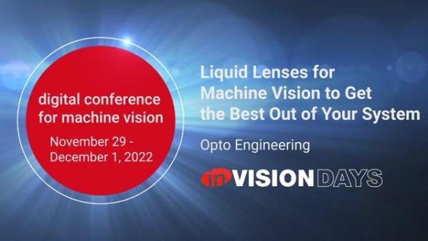In VISION Days Opto Engineering 2022