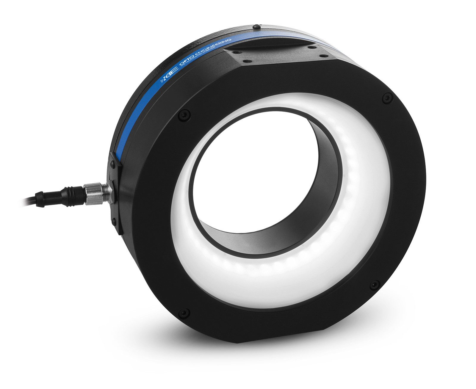 High-power diffusive LED strobed ring lights